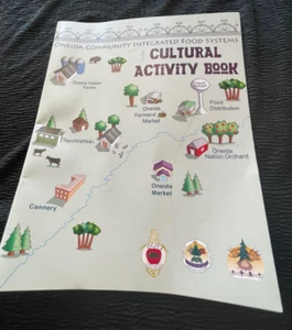 Libro de actividades culturales Oneida Community Integrated Food Systems sin usar 2014 - Imagen 1 de 4