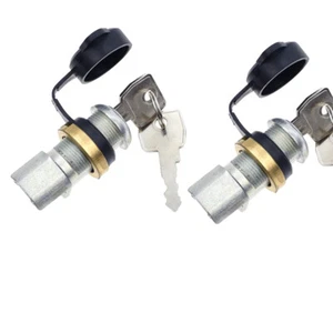 2 Set Security Metal Barrel Lock With 4 Keys For Trailer Hitch Lock Hot - Imagen 1 de 6