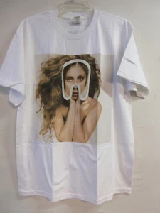CAMISETA DE MÚSICA DE CONCIERTO DE BANDA POP DE MERCHANDISING OFICIAL DE LADY GAGA TALLA GRANDE - Imagen 1 de 5