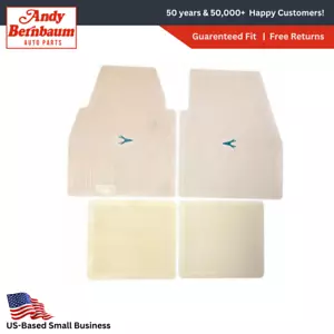 For 1955-1962 Plymouth DeSoto Chrysler Front & Rear Interior Floor Mat Set - Picture 1 of 6