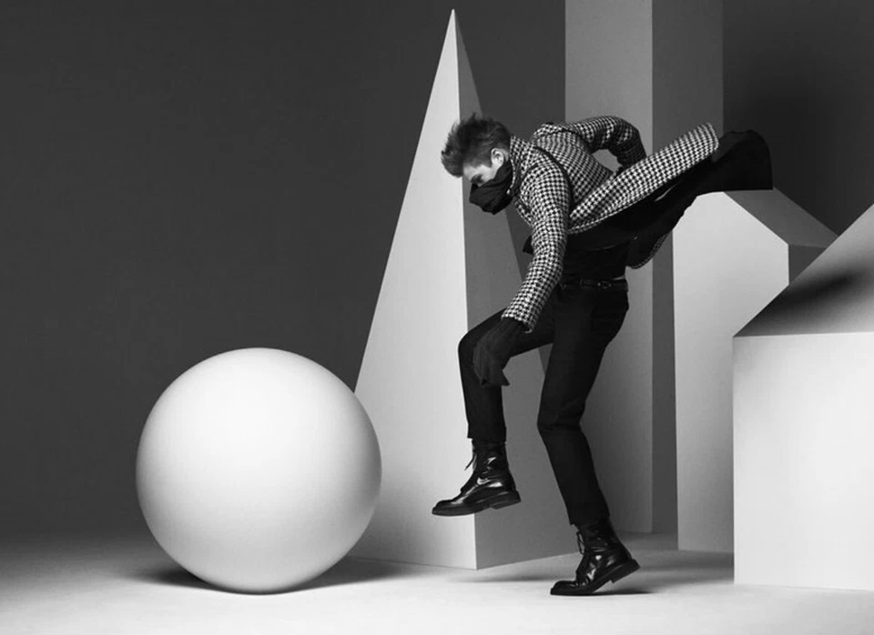 Hedi Slimane era DIOR HOMME 2007 AW RUNWAY Long Wool Gilet Vest men - Image 1 of 4