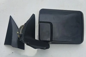 Dodge D50 LH 1988 (conductor) espejo de puerta manual negro usado OEM RAM50 envío gratuito - Imagen 1 de 3
