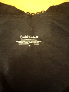 Vintage CUDDL DUDS Softwear- Warm Underwear Top Long Sleeve V-Neck Lace Trim- M - Picture 1 of 6