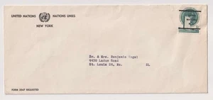 E4223: UN #2 Precanceled on Official Cover, Form 3547 - Picture 1 of 1