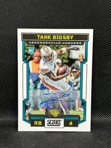 2023 Panini Score Rookies Tank Bigsby #324 Signatures Auto RC - Picture 1 of 2