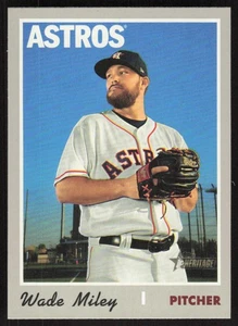 2019 Topps Heritage Wade Miley #562 Houston Astros - Picture 1 of 2