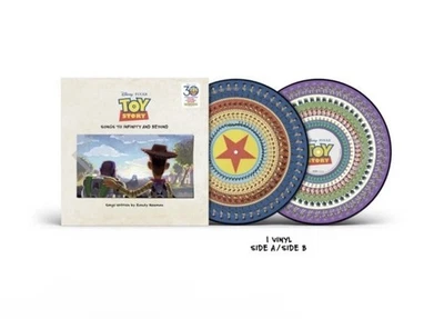 Toy Story: Songs To Infinity And Beyond Zoetrope Vinyl LP NEW SEALED - Image 1 of 2