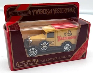 Nº 3633 Matchbox Modelos de Antaño Y22 1930 Modelo A Ford Van "Toblerone" - Imagen 1 de 4
