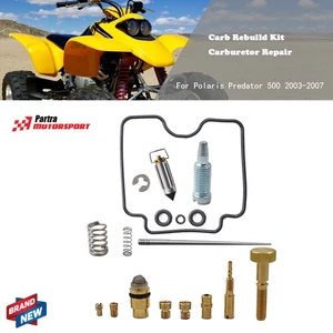 New Carb Rebuild Kit Carburetor Repair For Polaris Predator 500 2003-2007 - Picture 1 of 7