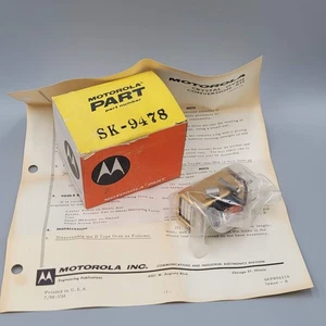 Vintage Motorola Crystal Oven Conversion Kit SK-9478 w Org Box New Old Stock NOS - Picture 1 of 4