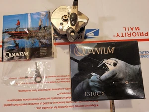 Quantum 1310CX Vintage Casting Reel Nice Working Precise Engineered w/ Box + mor - Picture 1 of 8