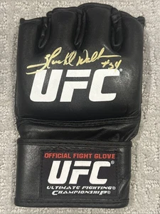 NFL Legende HERSCHEL WALKER signed Official UFC FIGHT GLOVE - MMA Autogramm - Bild 1 von 3