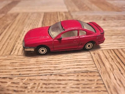 Realtoy Ford Mustang Turbo - 1:64 Diecast Car Red Rolls Nice! - Image 1 of 4
