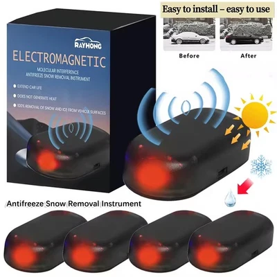 Car Electromagnetic Molecular Interference Antifreeze Snow Removal Instrument - Image 1 of 4