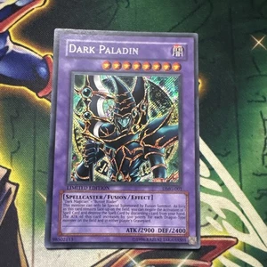 Yugioh! Dark Paladin DMG-001 Secret Rare Limited Edition MP - Picture 1 of 4