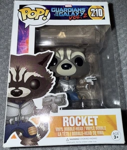 Funko Pop! Vinyl: Marvel - Rocket Raccoon - #210 - Picture 1 of 3