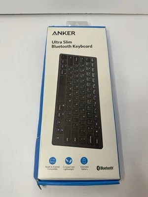ANKER A7726J11 Bluetooth Keyboard -  Ultra Slim (Black) - Image 1 of 4