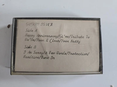 Original Gregory Issacs The Lonely Lover Master Tape Cassette Demo Reggae Sample - Image 1 of 4