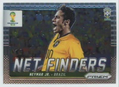 2014 Panini Prizm FIFA World Cup Net Finders Neymar Jr. Brazil #5 A1 - Image 1 of 2