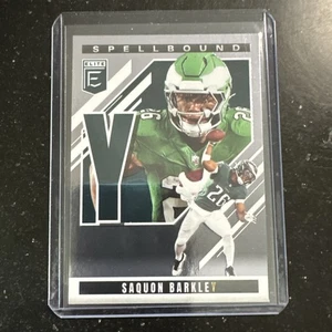 2025 Donruss Elite #7 Saquon Barkley  Spellbound “Y” Eagles NM GM - Picture 1 of 2