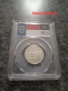 2001-S NORTH CAROLINA Silver Proof Quarter PR70 PCGS FLAG LABEL NICE LOW PRICE!! - Picture 1 of 6