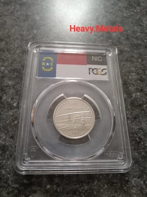 2001-S NORTH CAROLINA Silver Proof Quarter PR70 PCGS FLAG LABEL NICE LOW PRICE!! - Image 1 of 4