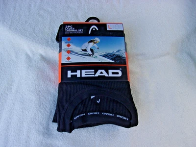 NUEVO CON ETIQUETAS Head Damas Juego Térmico 2 Piezas, Negro, Parte Superior e Inferior, Mujer M, L, Mezcla Foto 1 de 4
