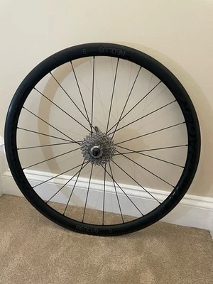 BONTRAGER AEOLUS PRO 3 TLR BLACK/GREY Rear Wheel Clincher 700C Rim Brake - Image 1 of 4