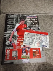 Walsall V Leicester City 08/02/2003 With Match Ticket League One Programme - Picture 1 of 1