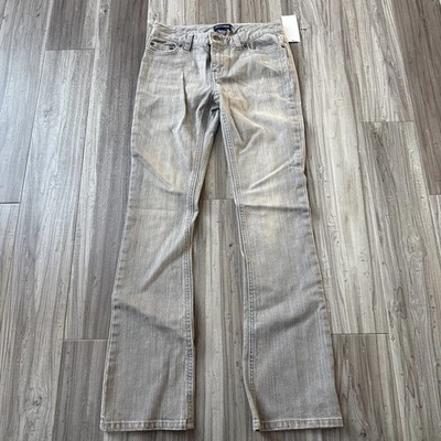 Jeans Ralph Lauren para niñas. Gris. Talla 12. Nuevo con etiquetas. Foto 1 de 4