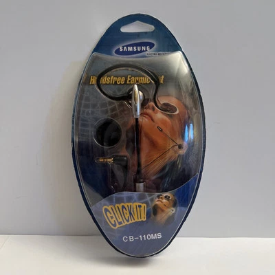 New Samsung CB110MS Hands Free  Wired Cell Phone Boom Ear Mic Set NOS! - Image 1 of 4