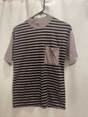 Vintage Le Tigre Striped Tshirt Womens Size S Made In USA NWT SINGLE STITCH - Image 1 of 4