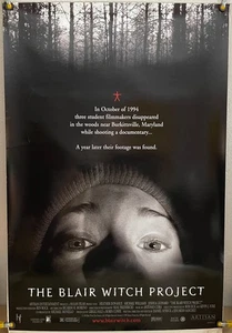 THE BLAIR WITCH PROJECT DS ROLLED ORIGINAL ONE SHEET MOVIE POSTER (1999) - Picture 1 of 1