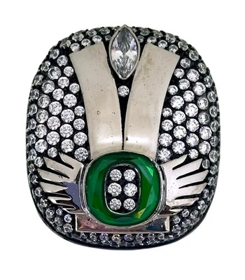 🏈 Jugador 2020 Oregon Ducks Fútbol PAC 12 Campeones NCAA Anillo de Campeonato! Foto 1 de 4