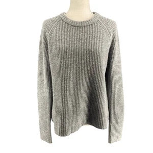 Jenni Kayne Kaschmir Fischer Pullover Damen M grau klassisch Old Money neutral - Bild 1 von 20