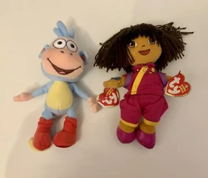 "Dora la Exploradora TY 2006 y botas 2006 7,5"" todavía tiene etiquetas"  - Imagen 1 de 5