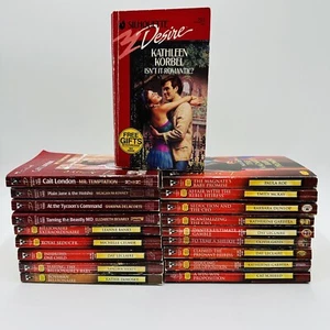 Lot of 19 Silhouette Desire Paperback Books 2009 2010 2011 - Picture 1 of 20