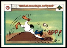 1990 Upper Deck Comic Ball Baseball According to Daffy Duck Seattle Mariners