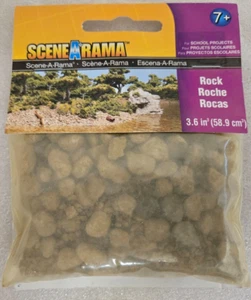 Woodland Scenics Scene-A-Rama Scenery Bags, Rocks 2oz WOOSP4191 - Picture 1 of 3