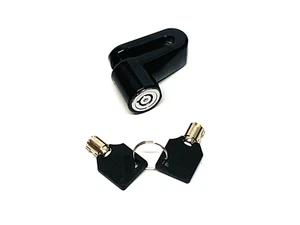 BLOQUEO DE SEGURIDAD ANTIRROBO FRENO DE DISCO DELANTERO VESPA PX125E PX150E PX200E CON 2 LLAVES - Imagen 1 de 3