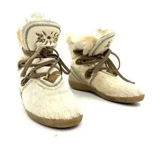 Tecnica hellbraune Fell Stiefeletten Winterstiefel Damen Größe EU 38 - Bild 1 von 9