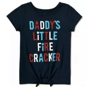 Way to Celebrate July 4th Daddy's Little Firecracker T-Shirt Shirt Size 3T NEW - Picture 1 of 4