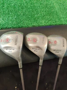 Intergra III Slicekiller Driver 3-5 Woods Set Graphite Shafts - Picture 1 of 8