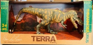 TERRA BY BATTAT DINOSAUR TOY FIGURE TYRANNOSAURUS REX T-REX PLASTIC NIB [M11] - Picture 1 of 4
