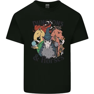  T-Shirt Dungeons & Horses Rollenspiele RPG Herren Baumwolle T-Shirt Top - Bild 1 von 21
