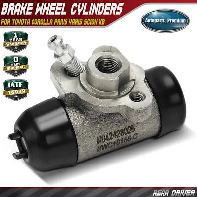 Rear Left Brake Wheel Cylinder for Toyota Corolla 2003-2008 Prius Yaris Scion xB - Image 1 of 4