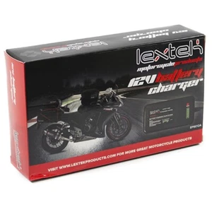 Cargador de batería Lextek 12 V optimizador y mantenedor motocicleta scooter motocicleta - Imagen 1 de 6
