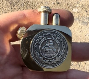 Vintage Petrol Lighter USSR WW2 Handmade Steampunk - Picture 1 of 10