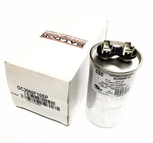 Condensador de ejecución Baldor OC3060F10SP, 60 uF, 370VAC 50-60Hz - Imagen 1 de 4