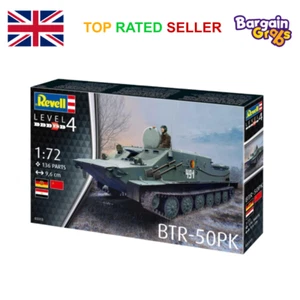 Revell Level 4 BTR-50PK Soviet APC Model Kit Military Vehicle - 1:72 Scale New- - Picture 1 of 1